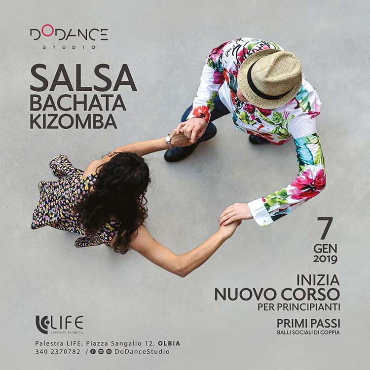 Nuovo Corso Salsa Bachata Kizomba 2019 Olbia