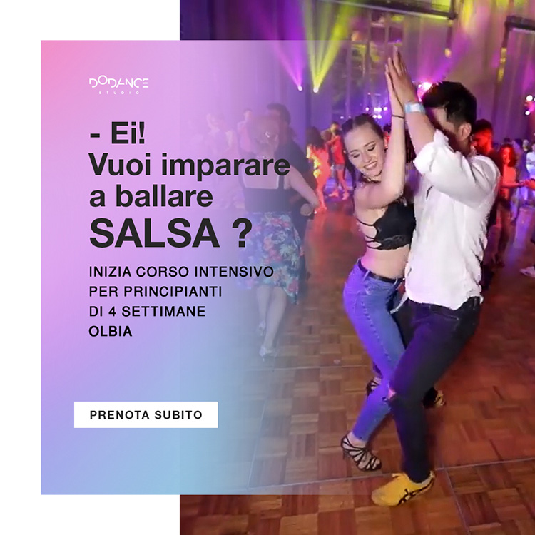 Corso di Salsa in 4 settimane Olbia